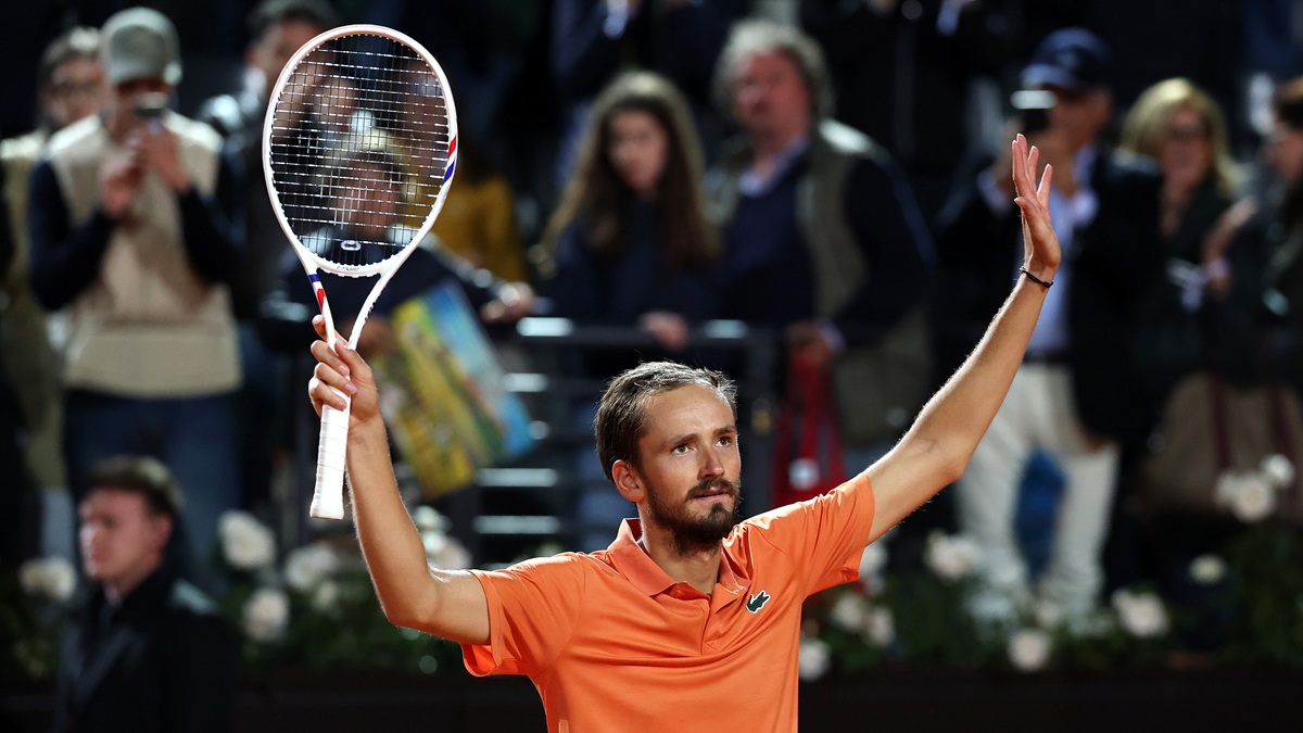 Даниил Медведев вышел в полуфинал турнира Masters в Риме