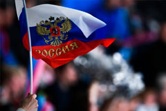 Российских гимнастов допустили к соревнованиям под флагом и гимном РФ Российских гимнастов допустили к соревнованиям под флагом и гимном РФ