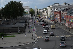 Движение на выезде из Ярославля в сторону Москвы перекрыто после атаки БПЛА Движение на выезде из Ярославля в сторону Москвы перекрыто после атаки БПЛА