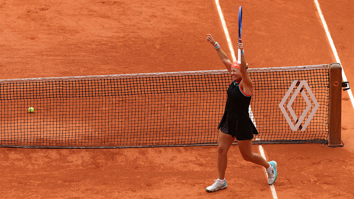 ����� ������� �������� ����� ��������� � ����� � ��������� Roland Garros