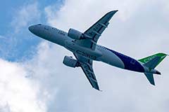 Китайский пассажирский самолет C919 впервые выполнил международный рейс Китайский пассажирский самолет C919 впервые выполнил международный рейс