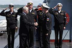 Президент России заявил на учениях ТОФ, что в регион просачивается НАТО Президент России заявил на учениях ТОФ, что в регион просачивается НАТО