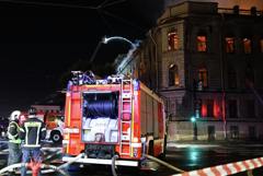 Загоревшийся в центре Петербурга особняк не эксплуатировался Загоревшийся в центре Петербурга особняк не эксплуатировался