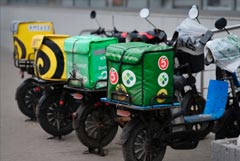 В Москве большинство курьеров сдали тест на знание ПДД в добровольный период В Москве большинство курьеров сдали тест на знание ПДД в добровольный период